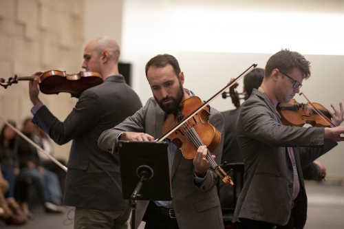 Invoke Quartet performing Alone Together