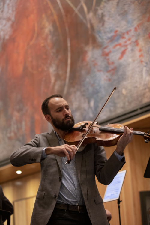 Invoke Quartet performing Alone Together
